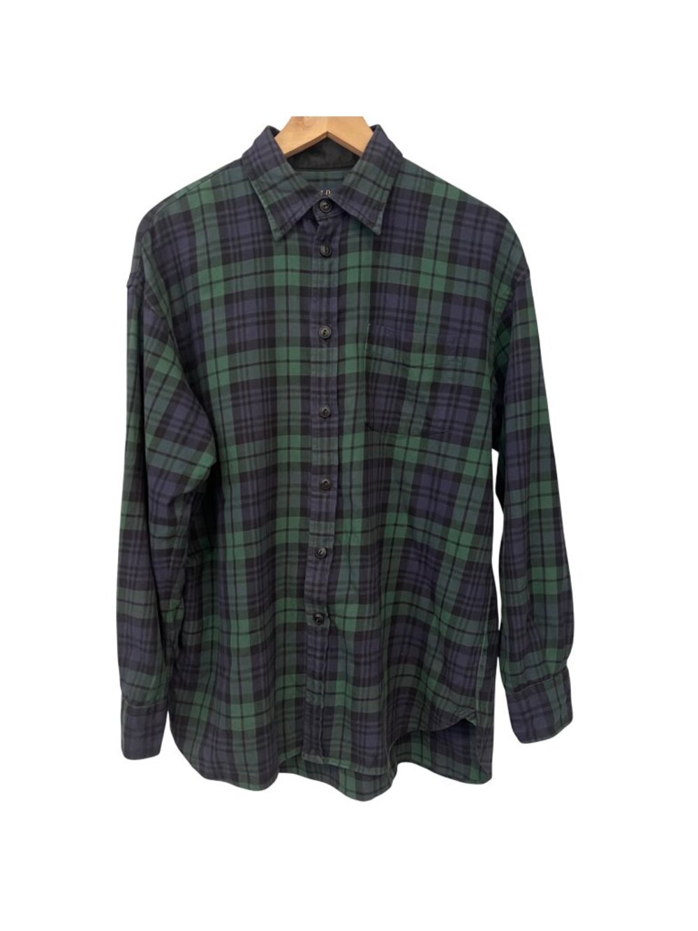 Polo Ralph Lauren Mens Preppy Heritage Plaid Flannel Shirt Size L Old Money Y2K